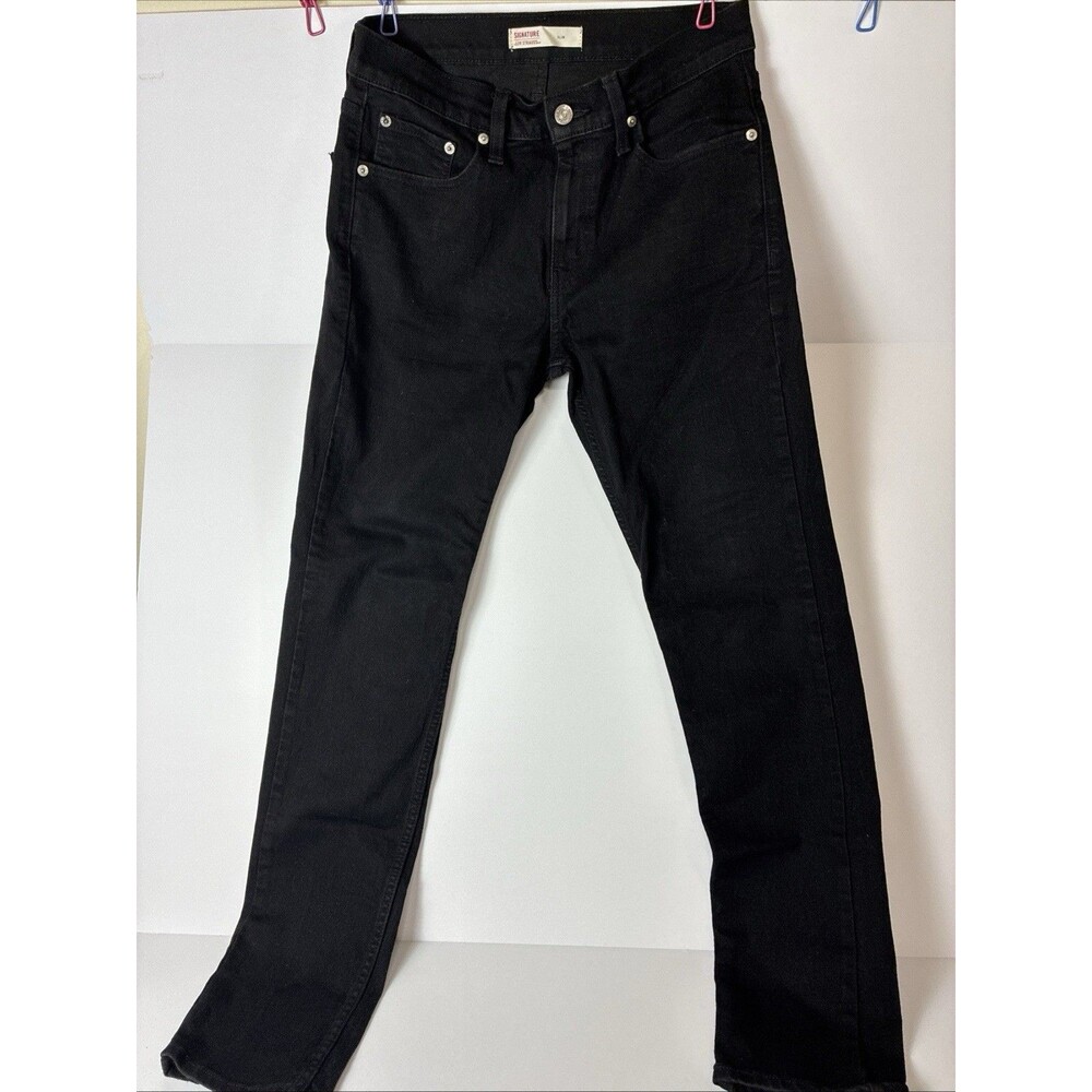Levi Strauss Signature Black Slim Fit 30x32